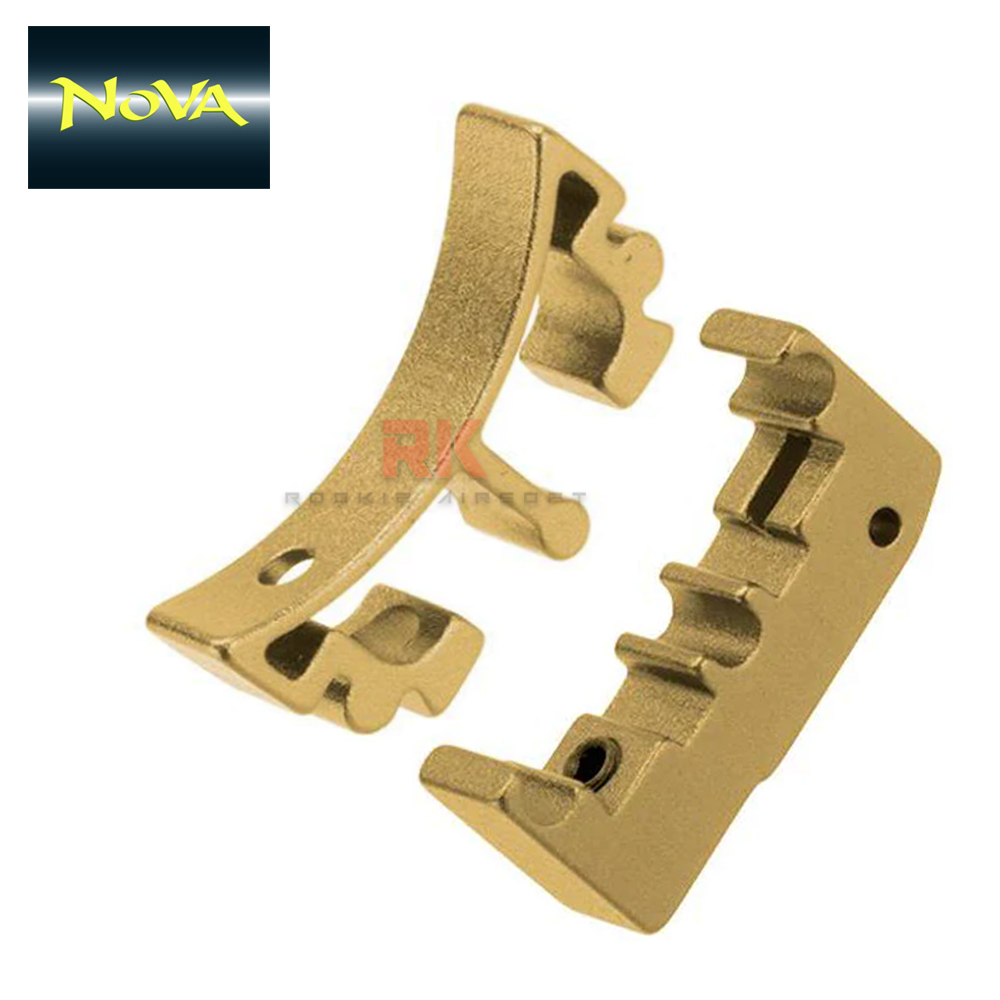 NOVA Puzzle Trigger Set (Medium Curved) for Marui Hi-CAPA - Gold