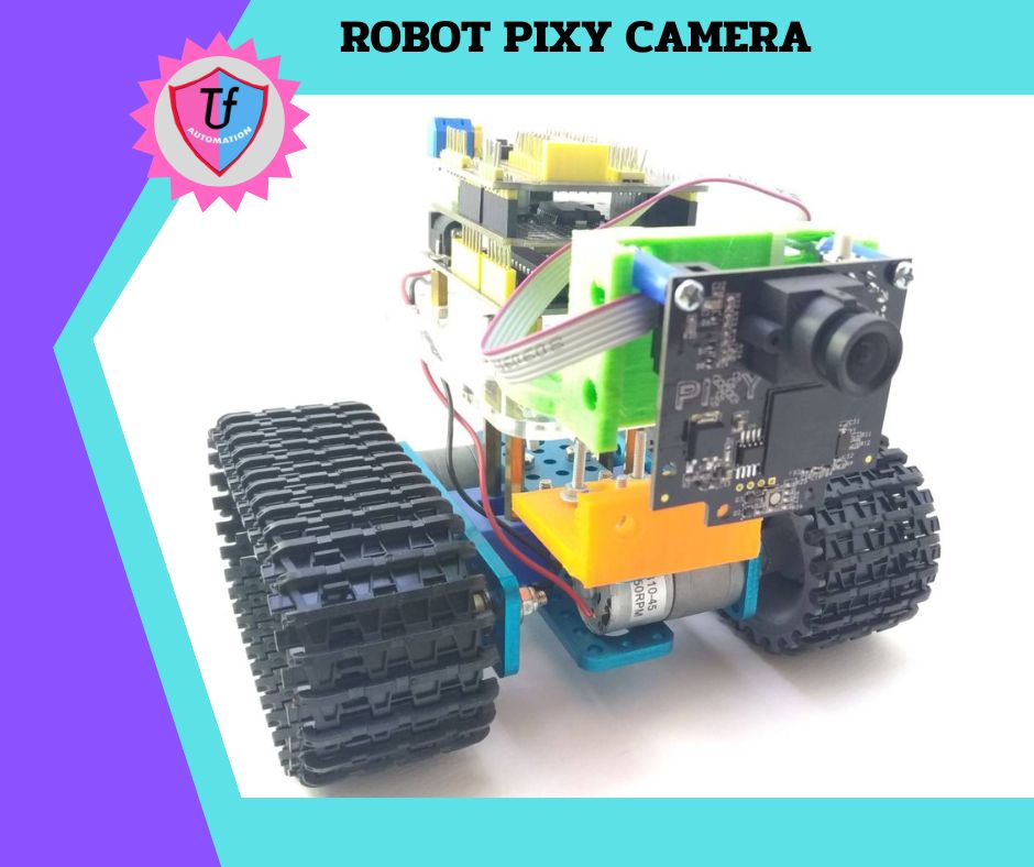 ROBOT PIXY CAMERA (หุ่นยนต์ทำงานตามกล้องสี ) Ex