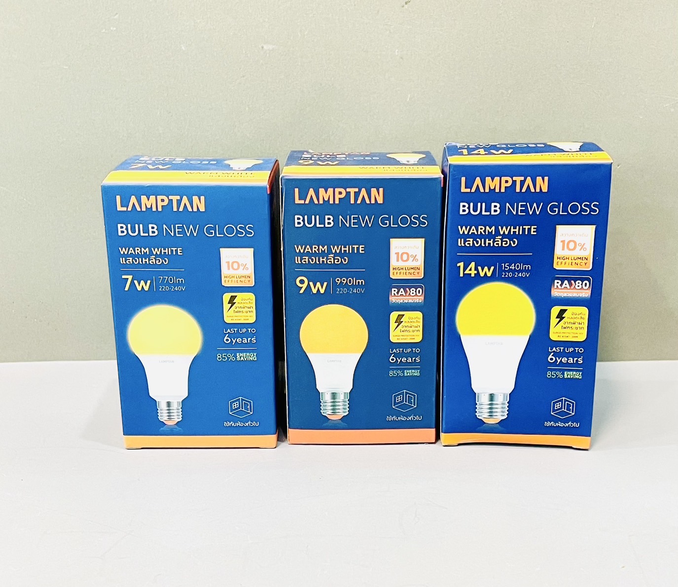 หลอด LED แสงวอร์ม แลมป์ตัน