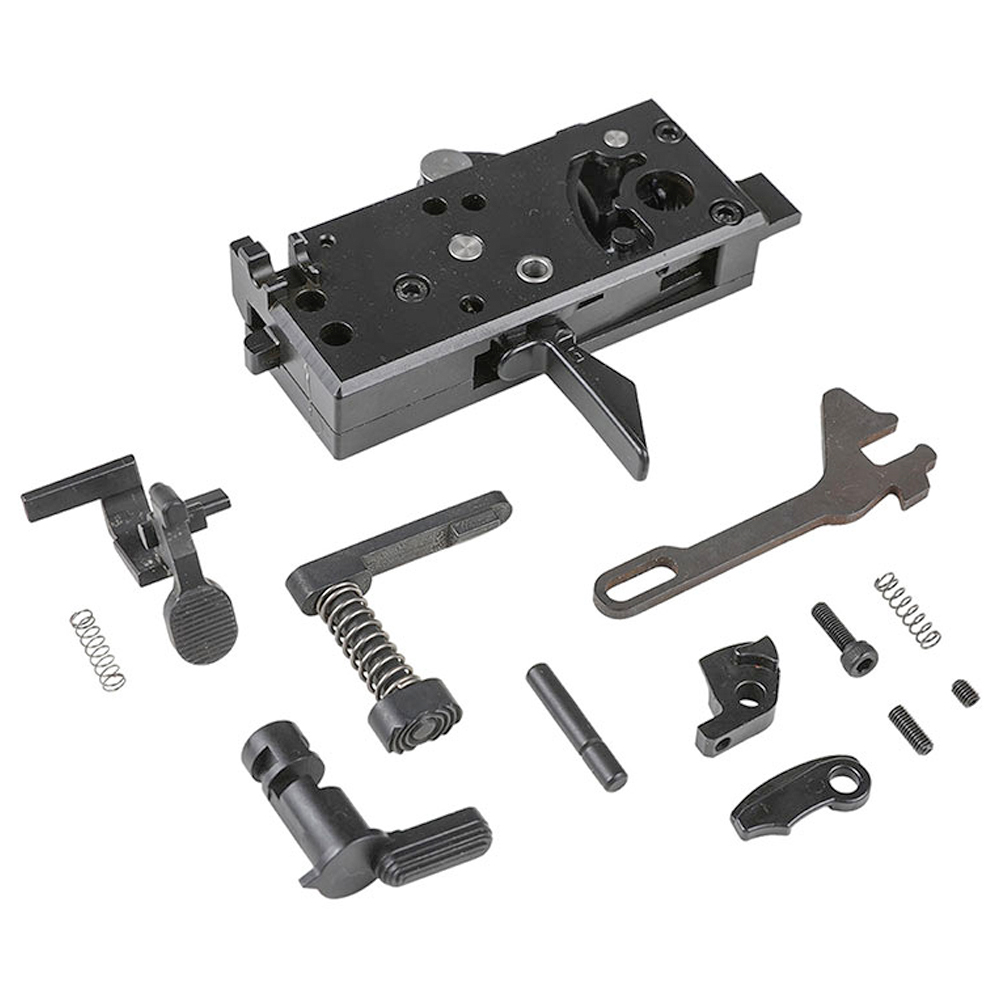 GunsModify EVO Drop In Full Steel Parts (Zinc Box & G-Style Trigger) for Marui MWS