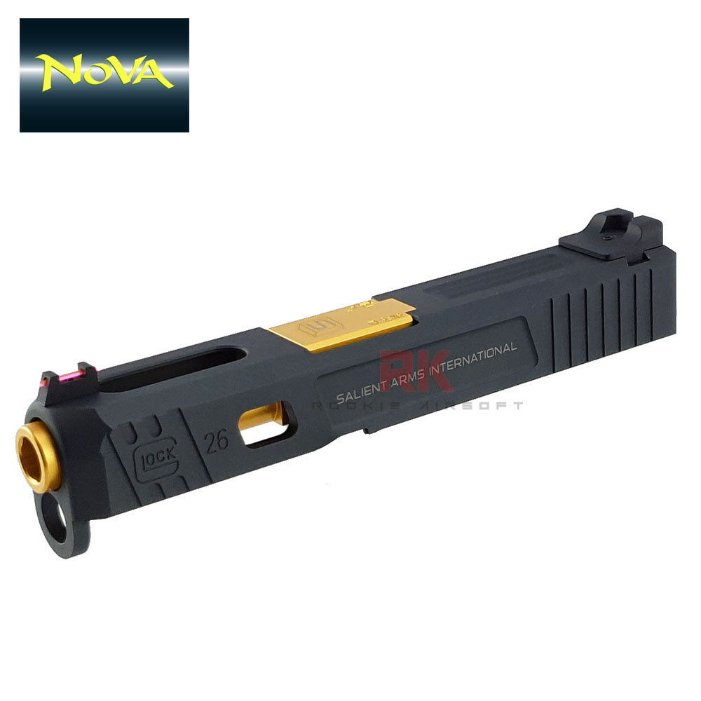 NOVA CNC Aluminum SAI G26 Slide for Marui G26