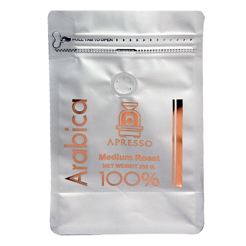 สกรีนถุงฟอยด์ ถุงกาแฟ ขั้นต่ำ 1200 ซอง