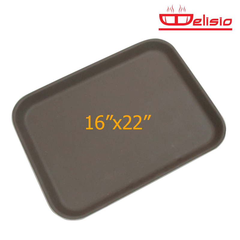 Non-slip rectangular tray (Delisio) 16 x 22 inchs 1603-066