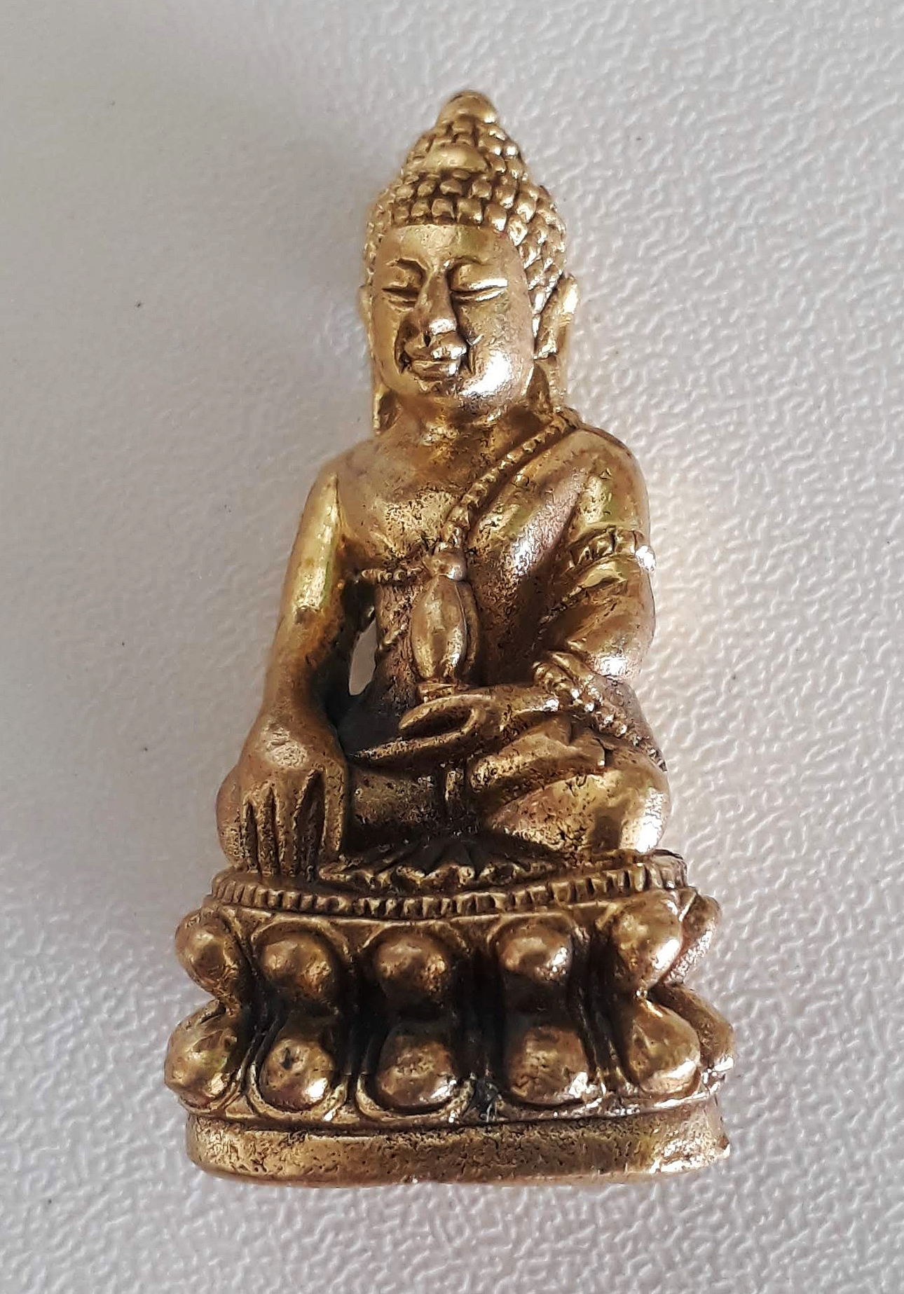 พระกริ่ง หลังตัวนะ พิมพ์กลาง วัดสุทัศน์ (ทองเหลือง) ปี36