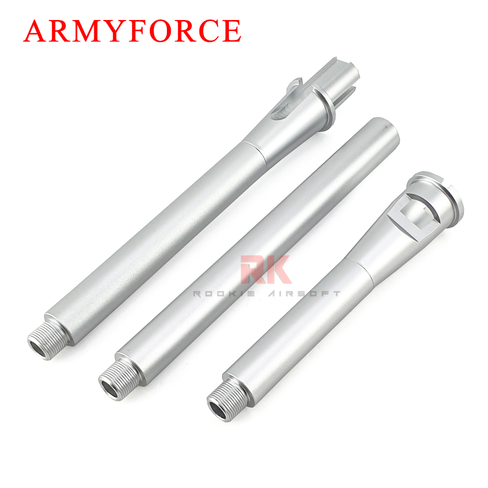 Army Force 5pcs Outer Barrel for AEG / GBB (Silver)