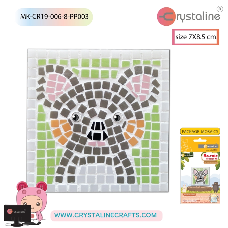 Coaster kit - Koala (size 9x9 cm,1pc/pack)