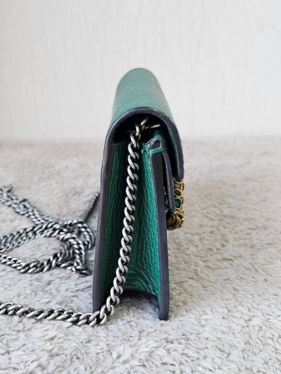 Gucci Dionysus Super Mini Crystal Leather