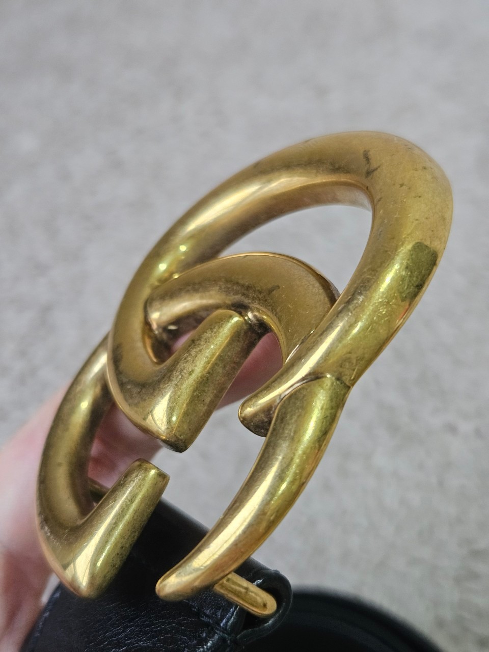 Gucci 400593 GG Marmonot Wide Belt