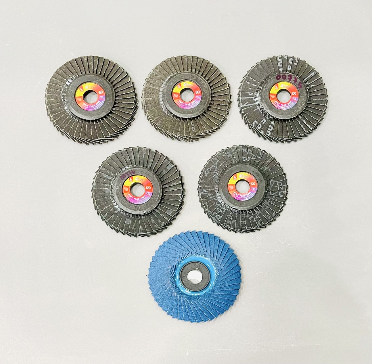 ผ้าทรายจานเรียงซ้อน หลังอ่อน