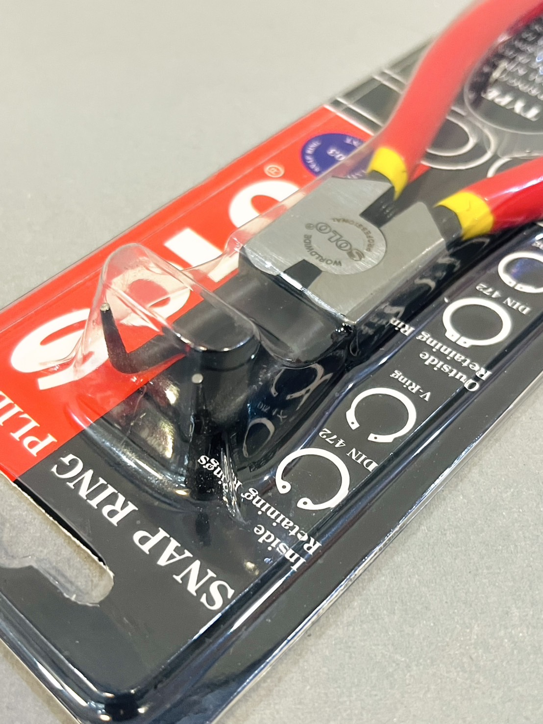 คีมปากงอถ่างแหวน 6" Meta / Solo