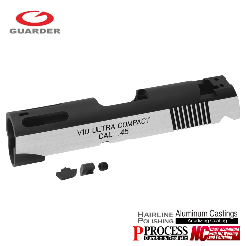 Guarder Aluminum Slide for Marui V10 - Two Tone