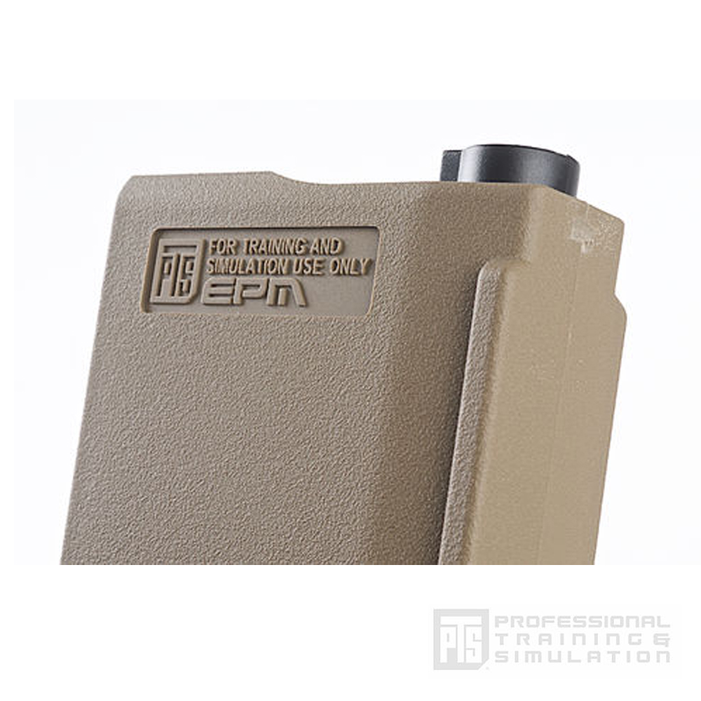 PTS EPM 30/120rds Mid-Cap for Tokyo Marui Recoil Shock M4/SCAR-L (FDE)