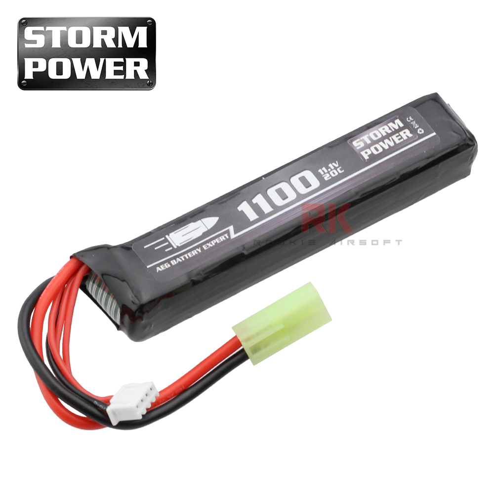 Storm Power 11.1V 1100mAh 20C (Mini Tamiya)