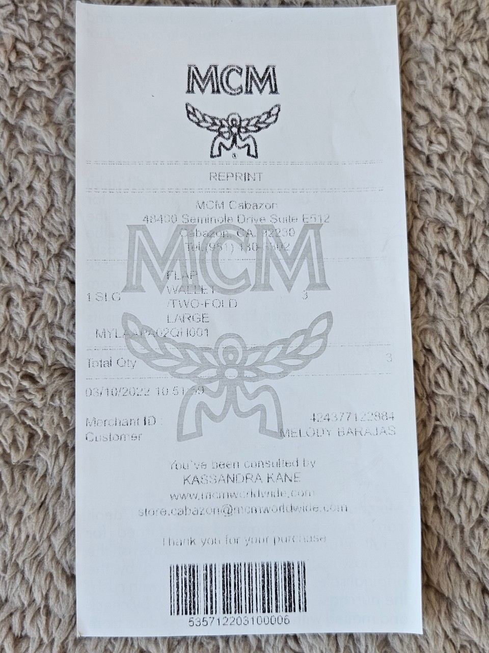 MCM Tracy Crossbody Wallet Pink