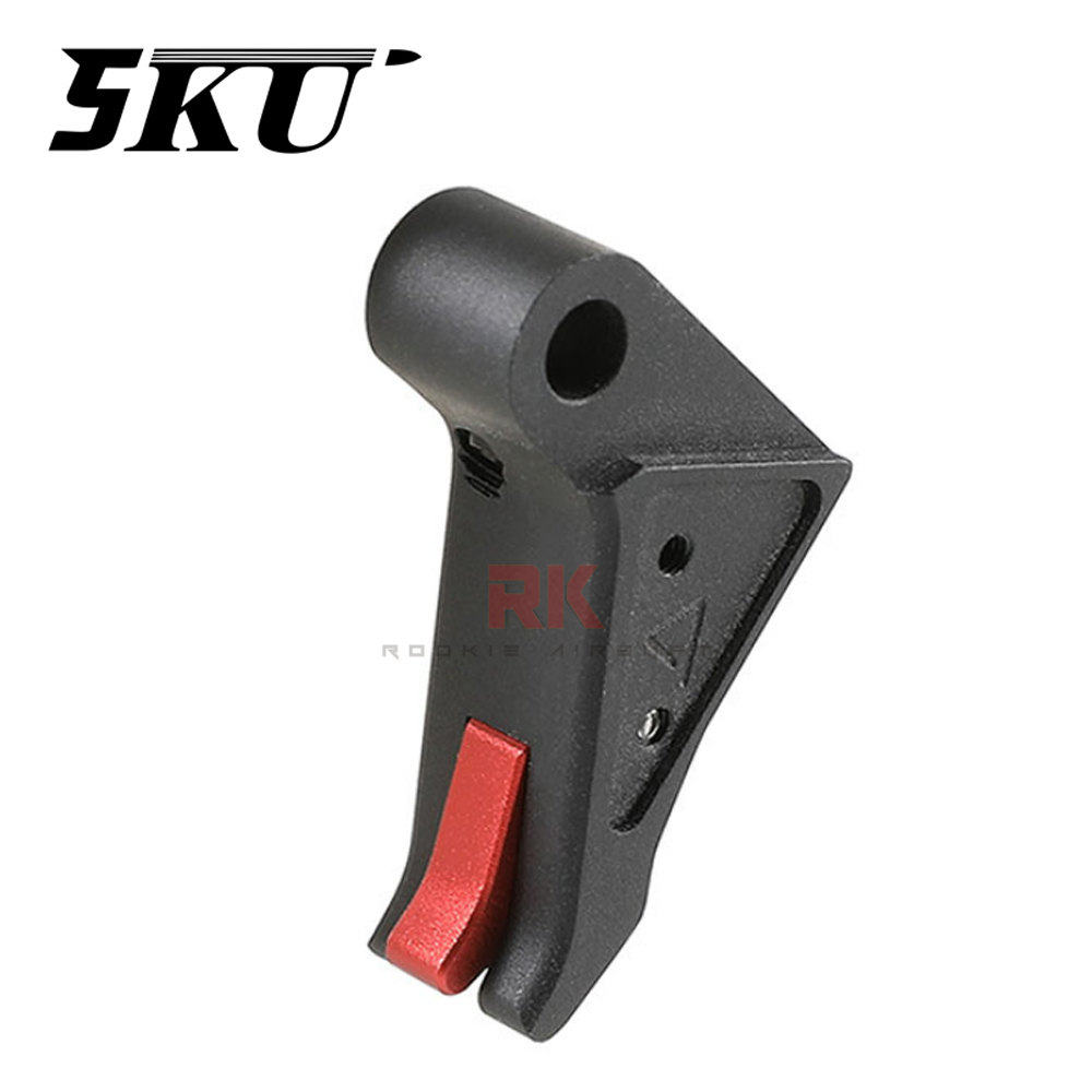 5KU Agency Arms Style CNC Trigger for Marui G-Series (Black)