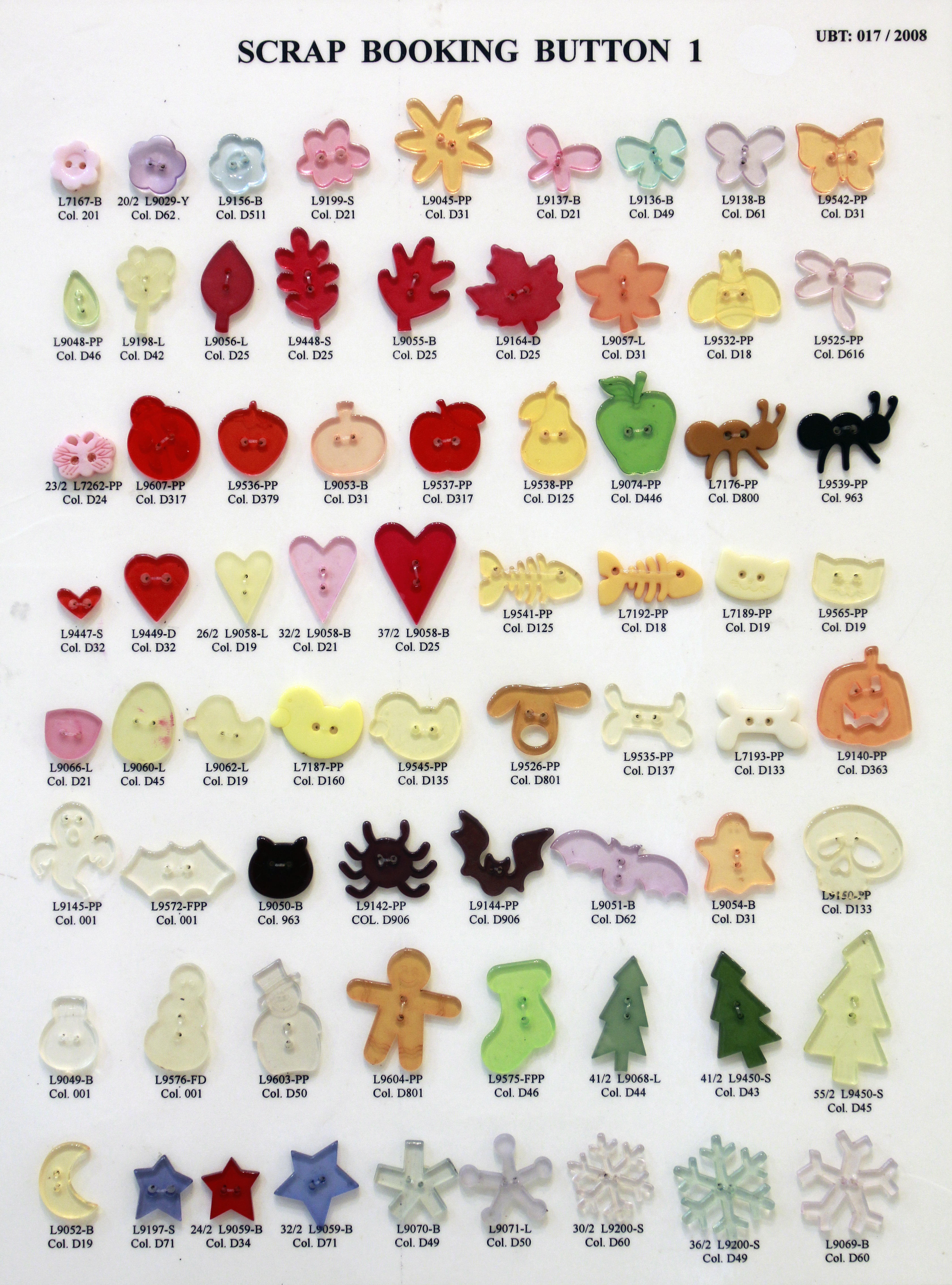 NYLON BUTTONS
