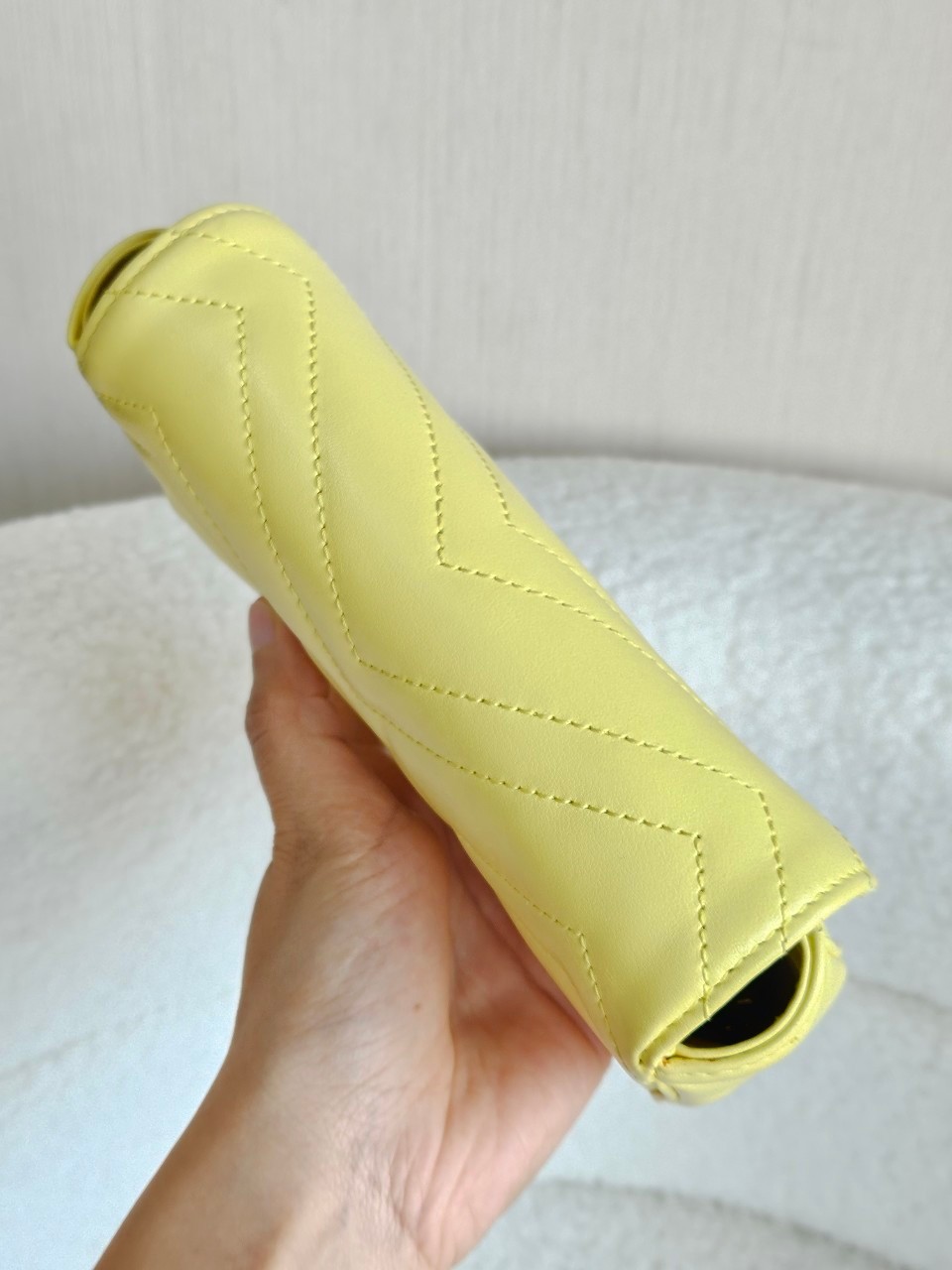 Gucci Marmont Super Mini สีเหลือง