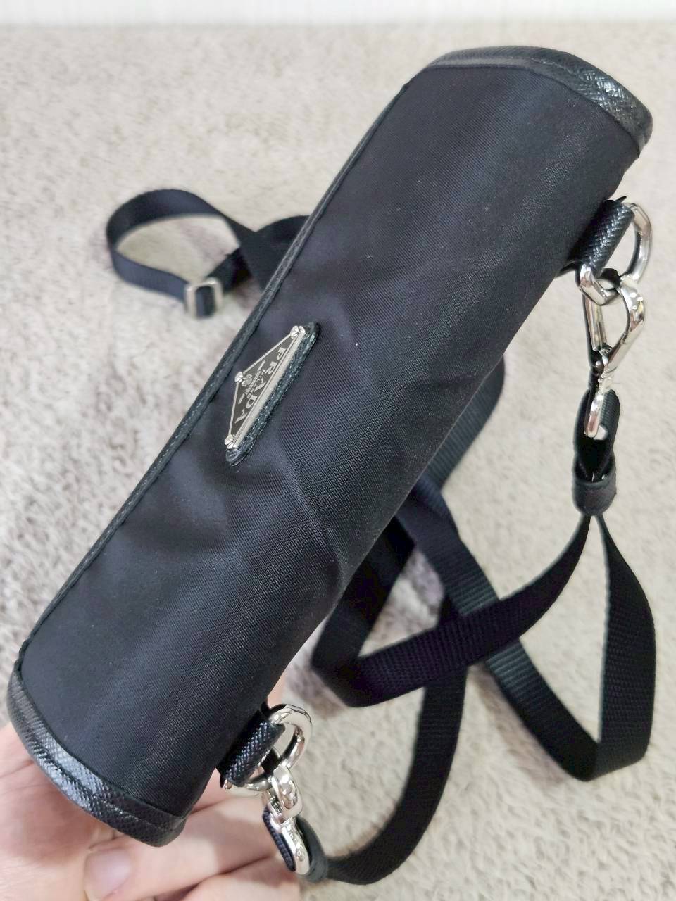 Prada Re-Nylon Smartphone Case Microchip