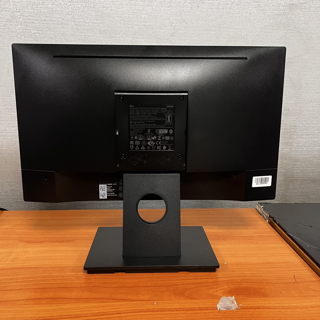 (Used) MONITOR DELL E2016H 19.5 INCH HD (1600x900) 60 Hz