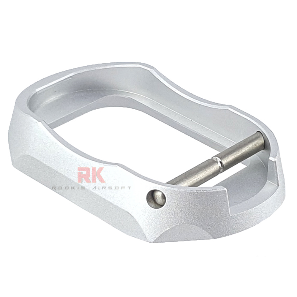 5KU CNC Aluminum Spy Magwell for Marui Hi-Capa (Silver)