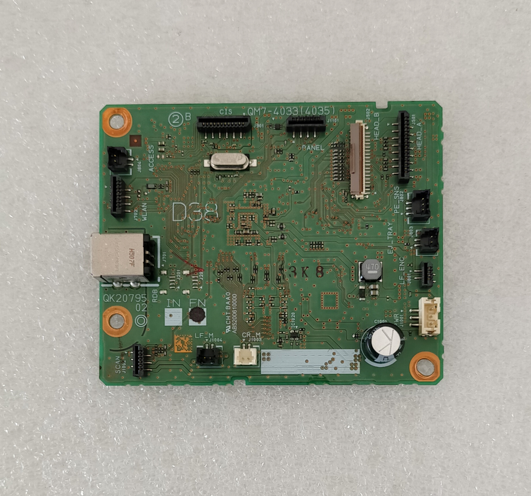 Mainboard Canon MG3570 (v.2) รุ่น ROM ตัวเดียว สภาพดี