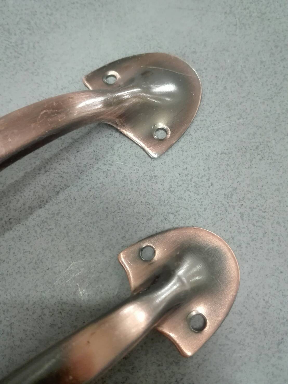 มือจับหัวบัวเหล็ก สีรมดำ