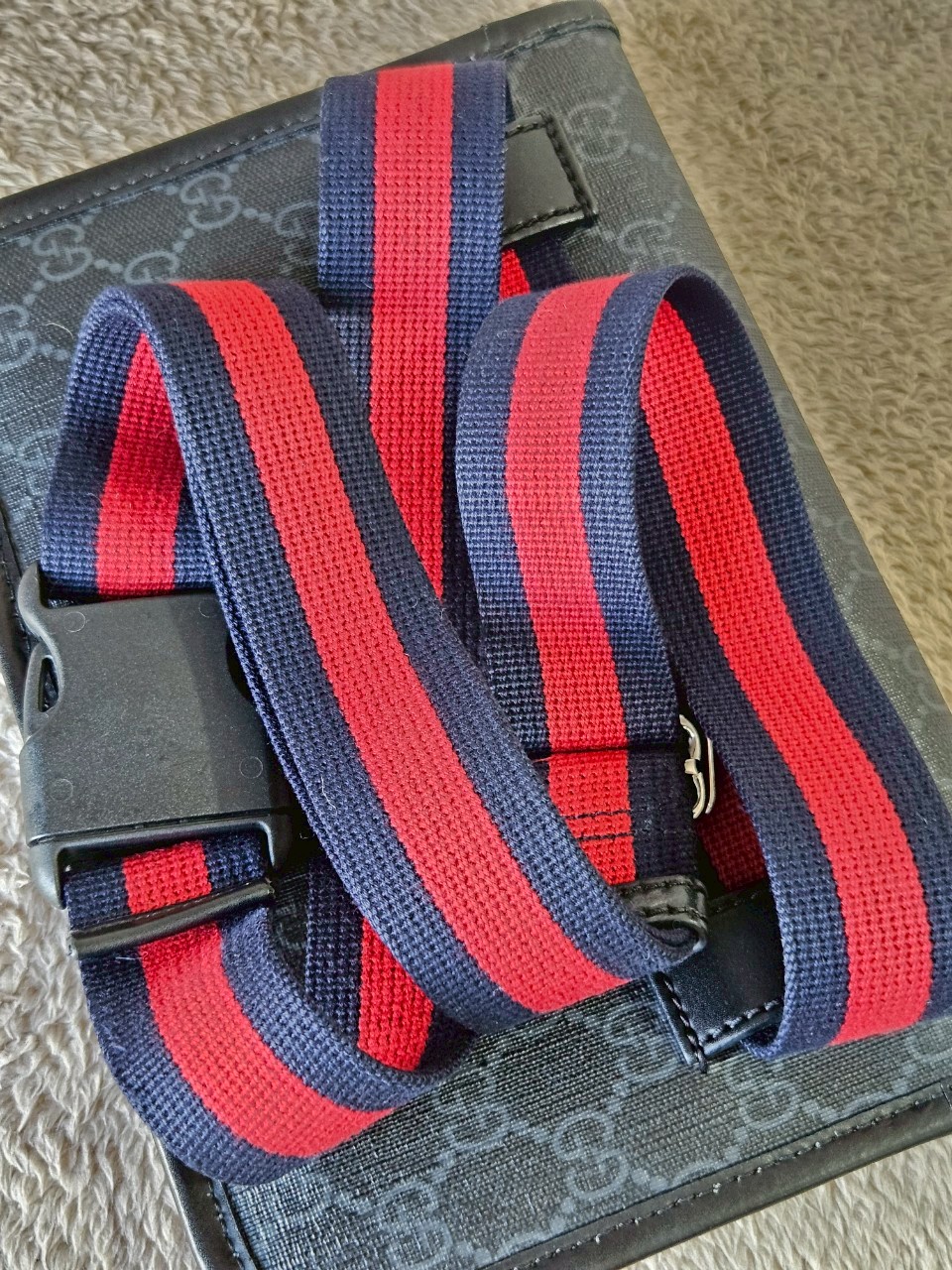 Gucci GG Black Small Beltbag