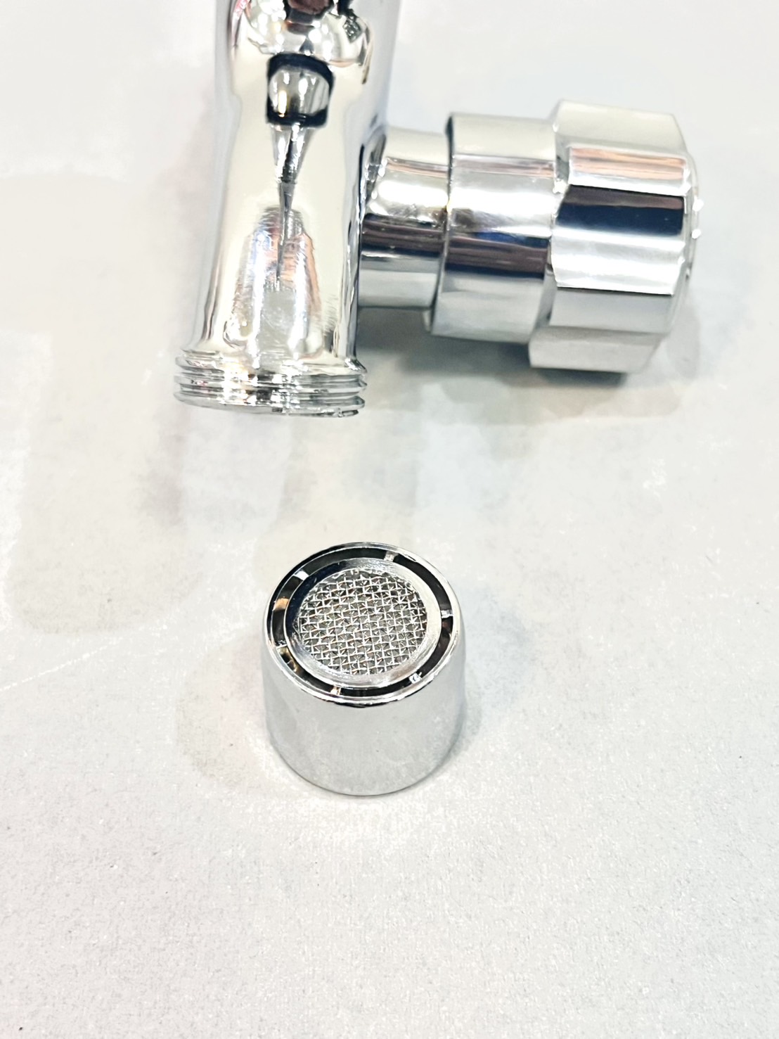 ก๊อก 2หัว คอสั้น หางปลา รุ่นถุง