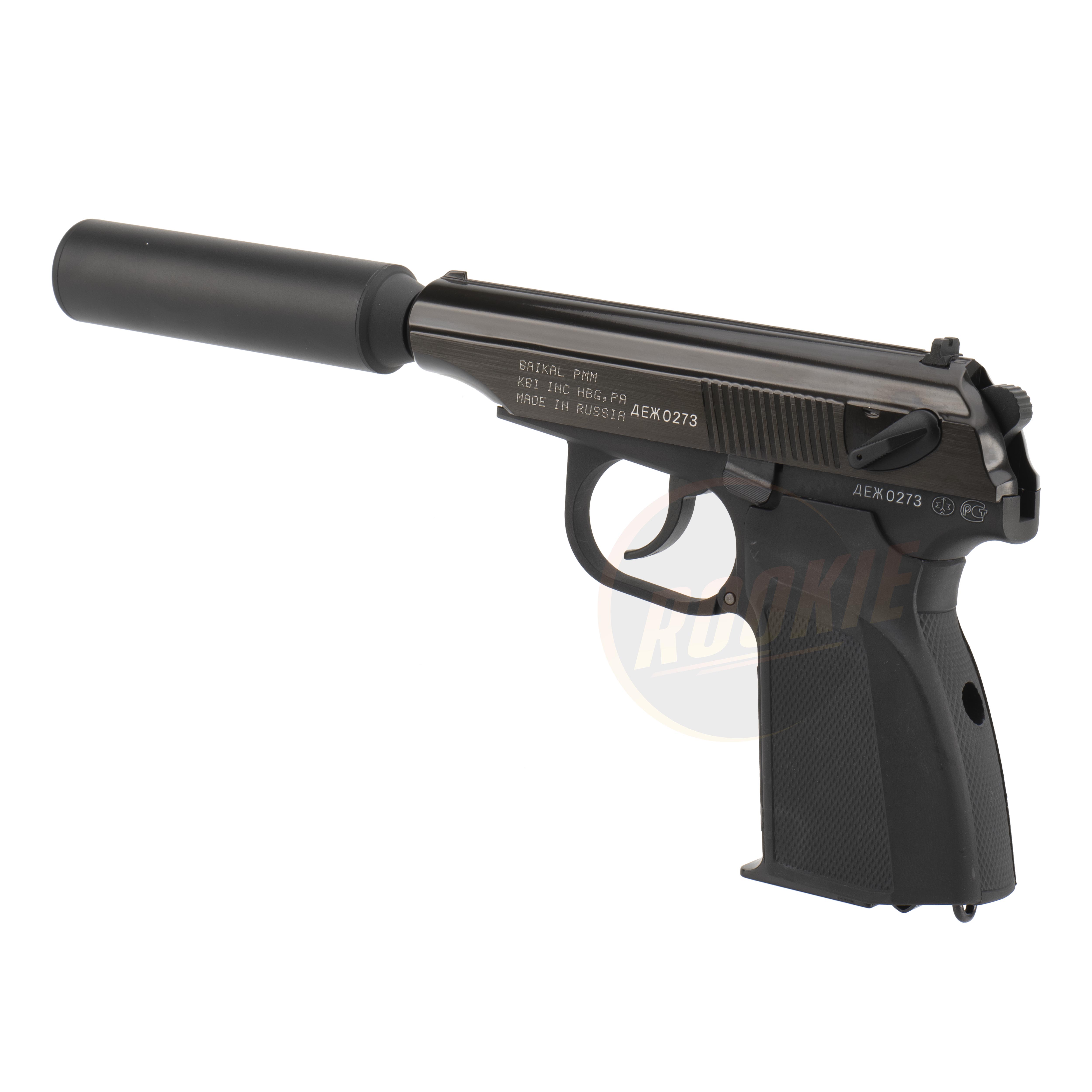 WE Makarov 654K with Silencer - Black