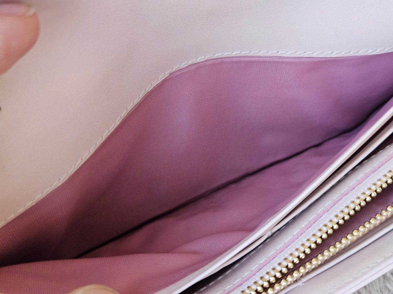 MCM Tracy Crossbody Wallet Pink