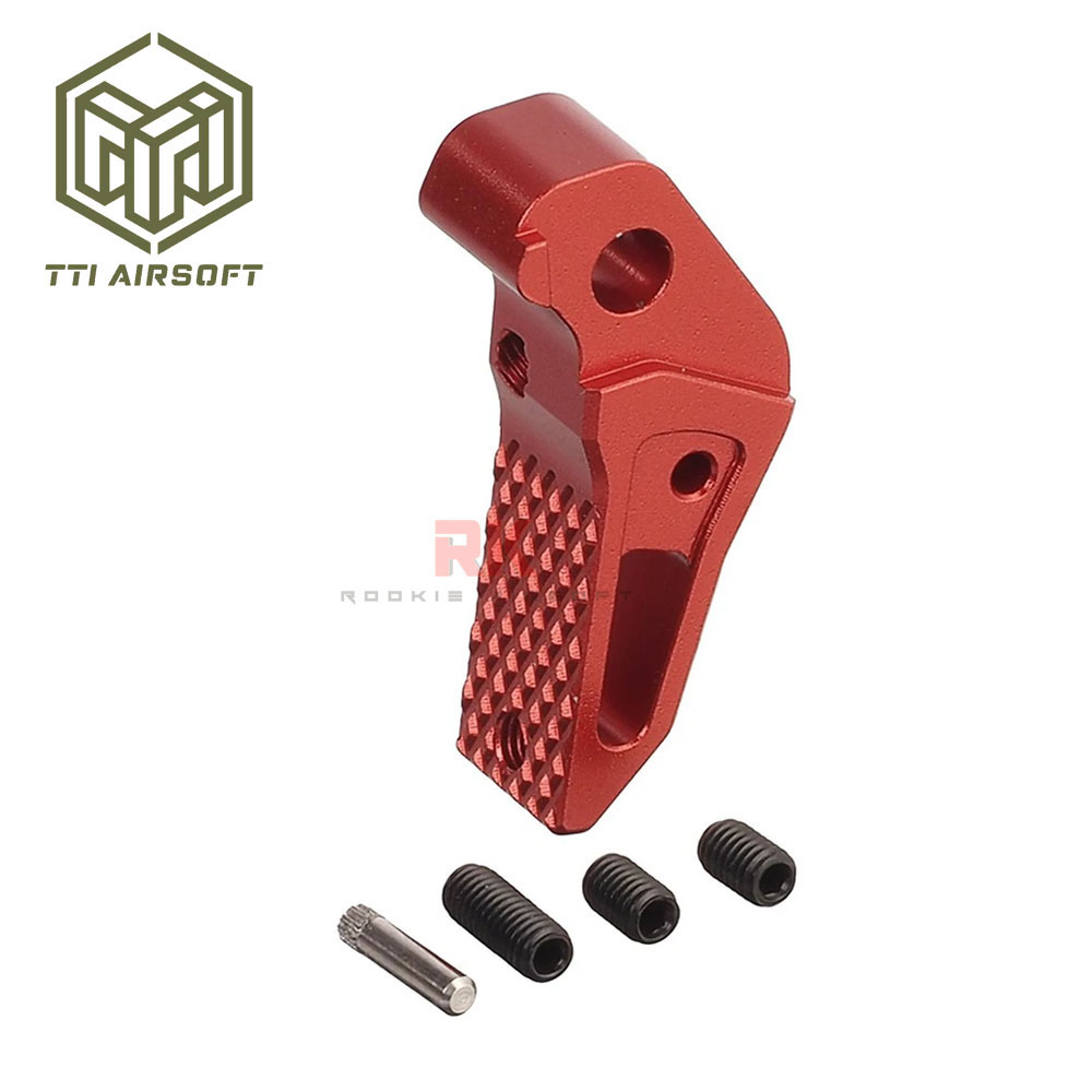 TTI Airsoft Tactical Adjustable Trigger for G-Series (Red)