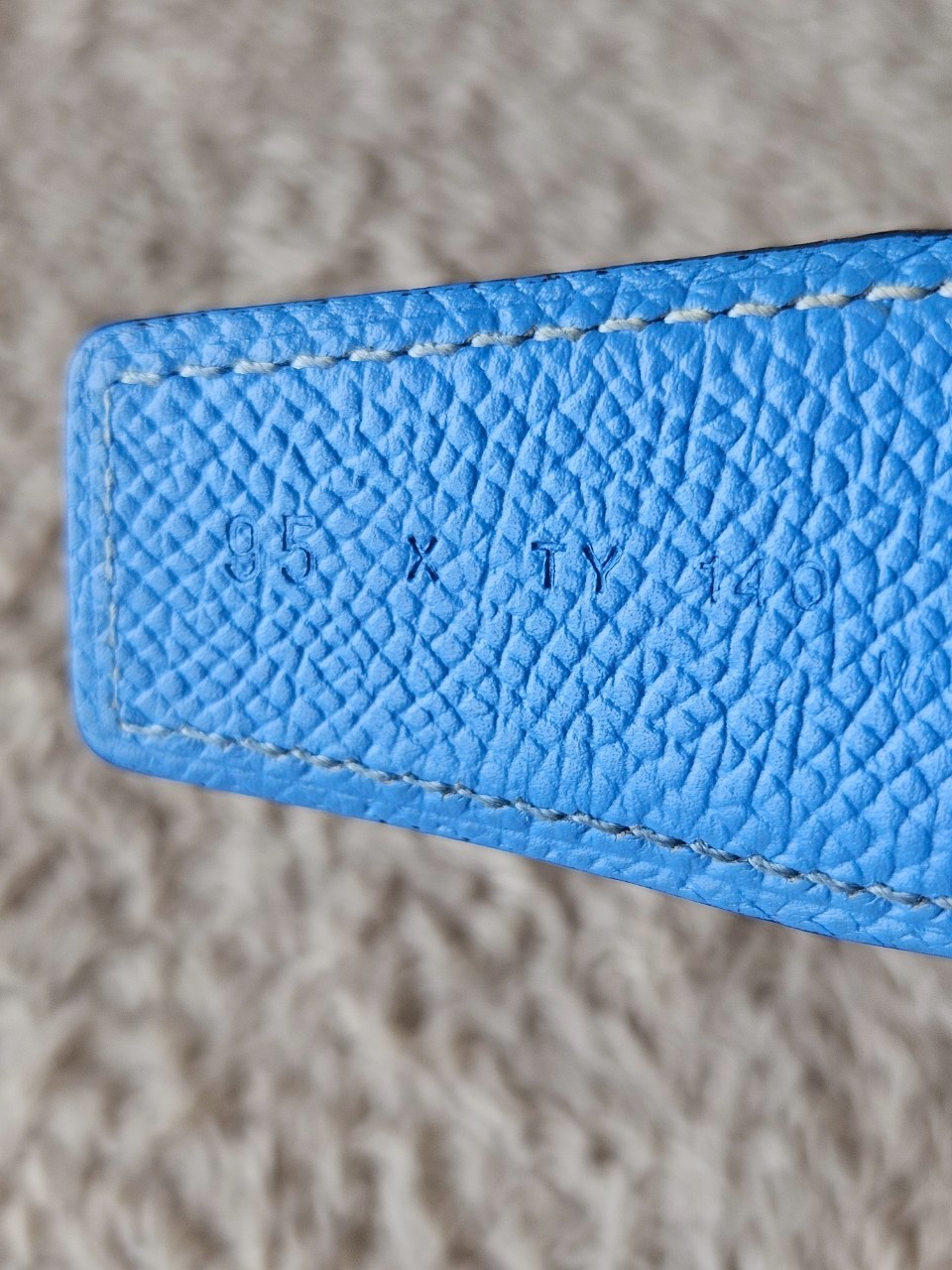 Hermes Belt หัวเงิน