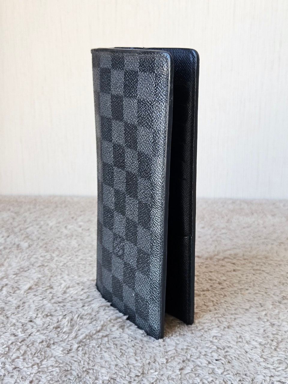 LV N62665 Brazza Damier Graphite Wallet