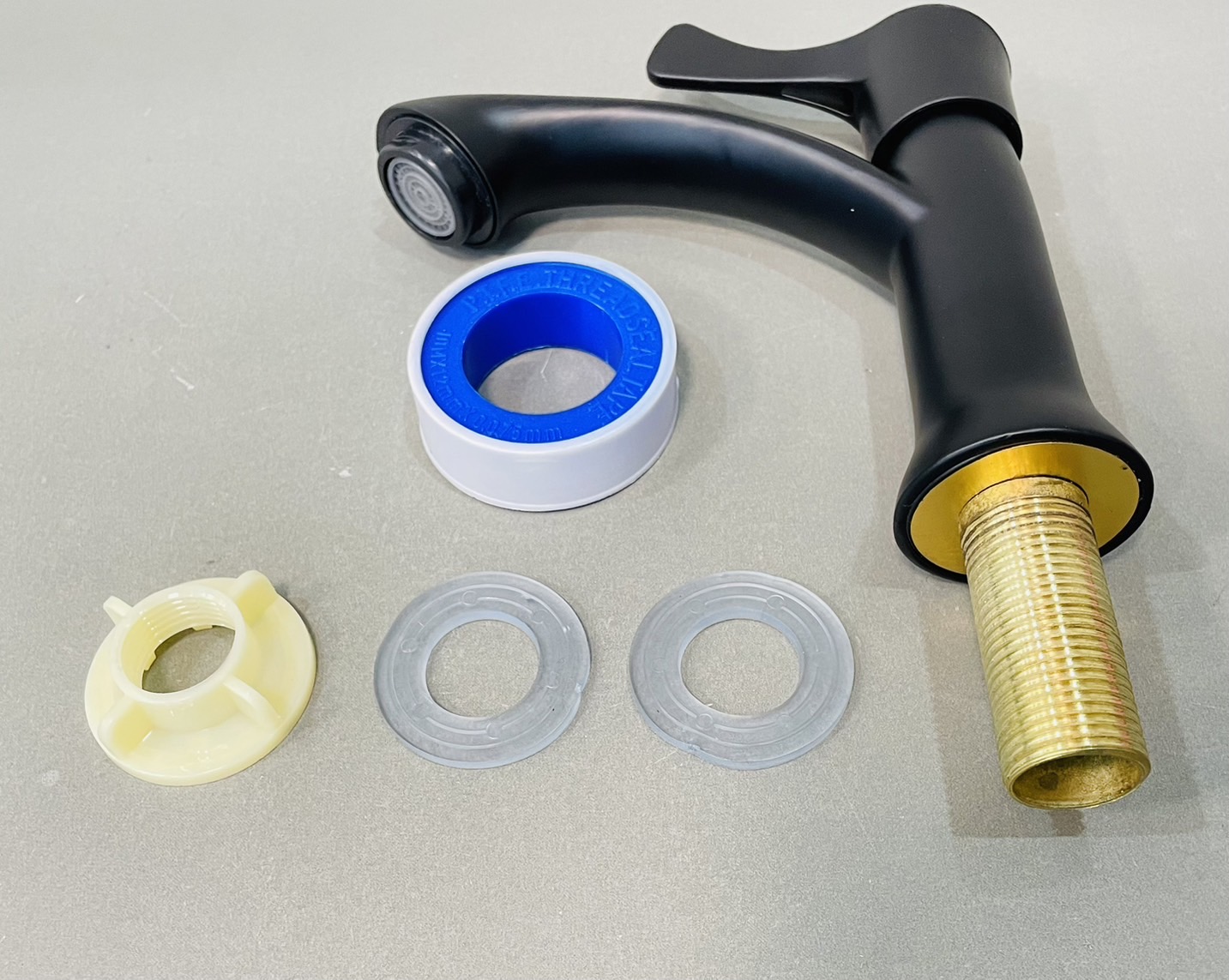 ก๊อกอัดแผงอ่างดำ SA07-B