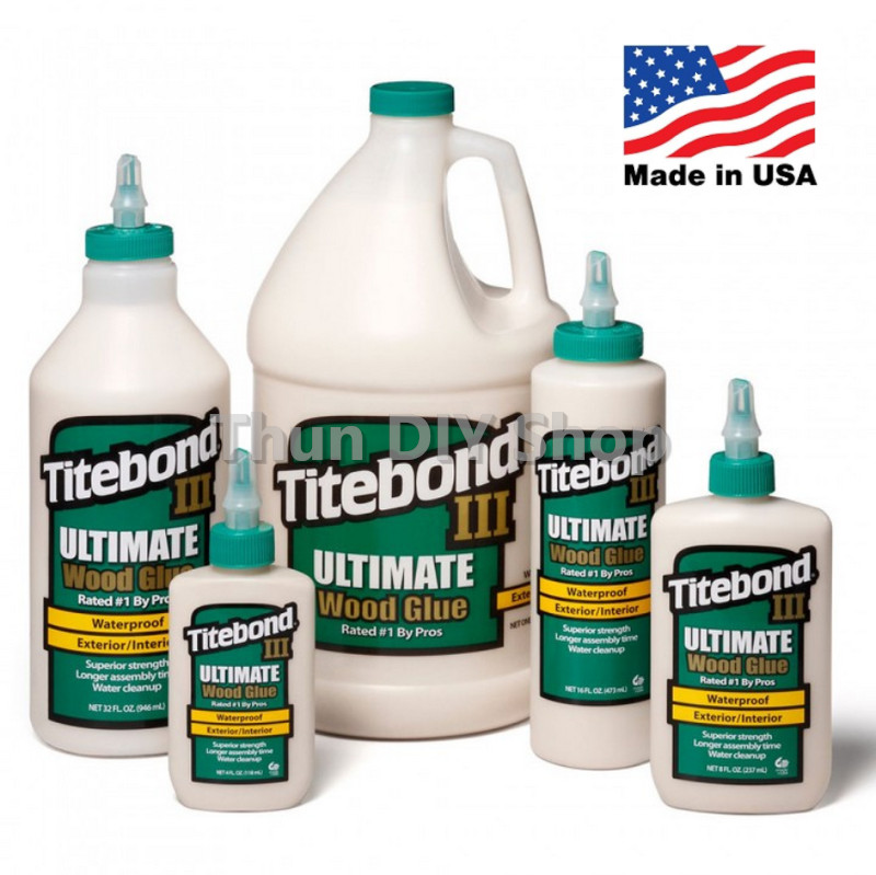 กาว Titebond III สูตรกันน้ำ ขนาด 16 Oz.