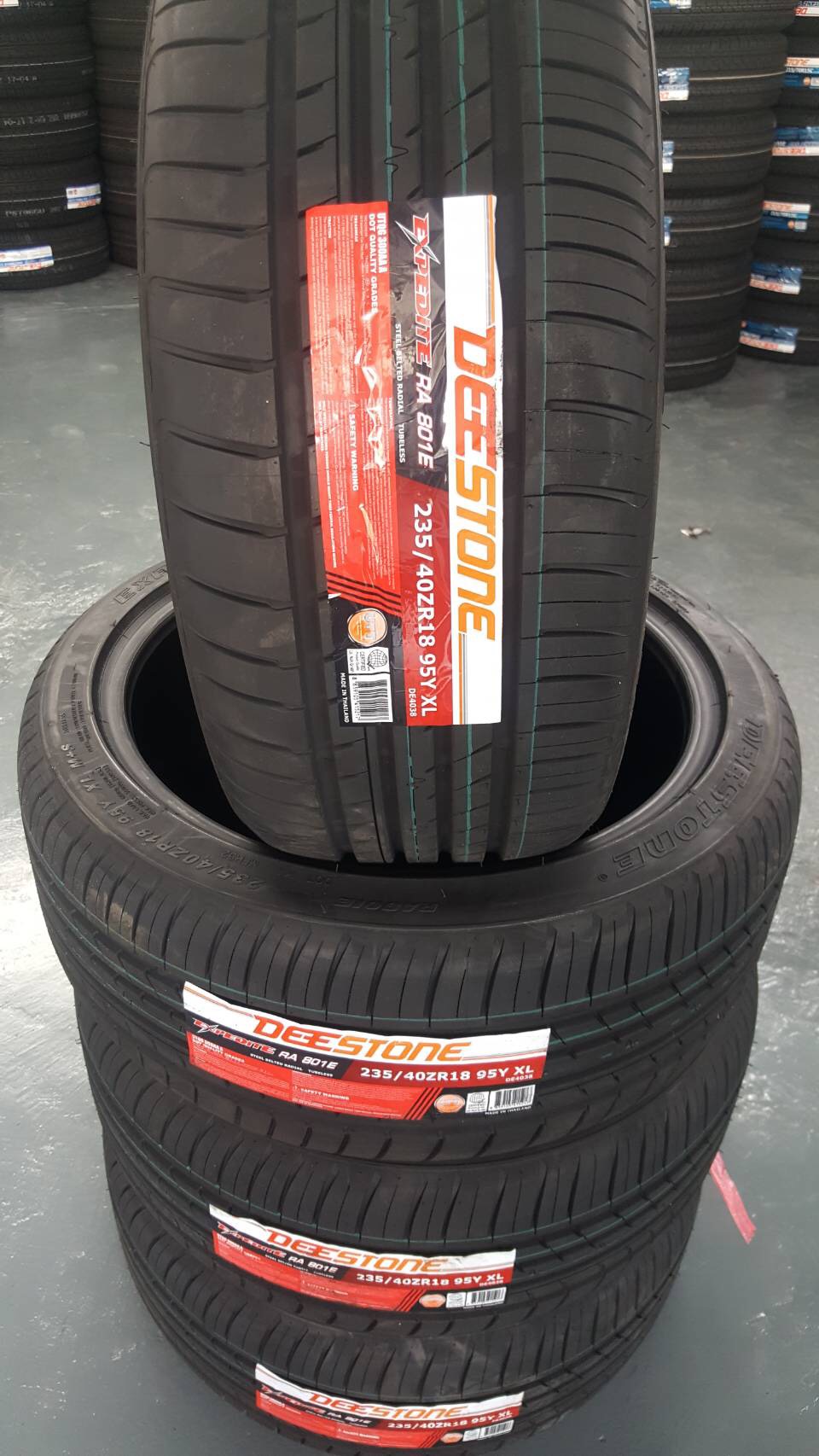 DEESTONE RA801E 215/55R16 ราคา 2,200 บาท