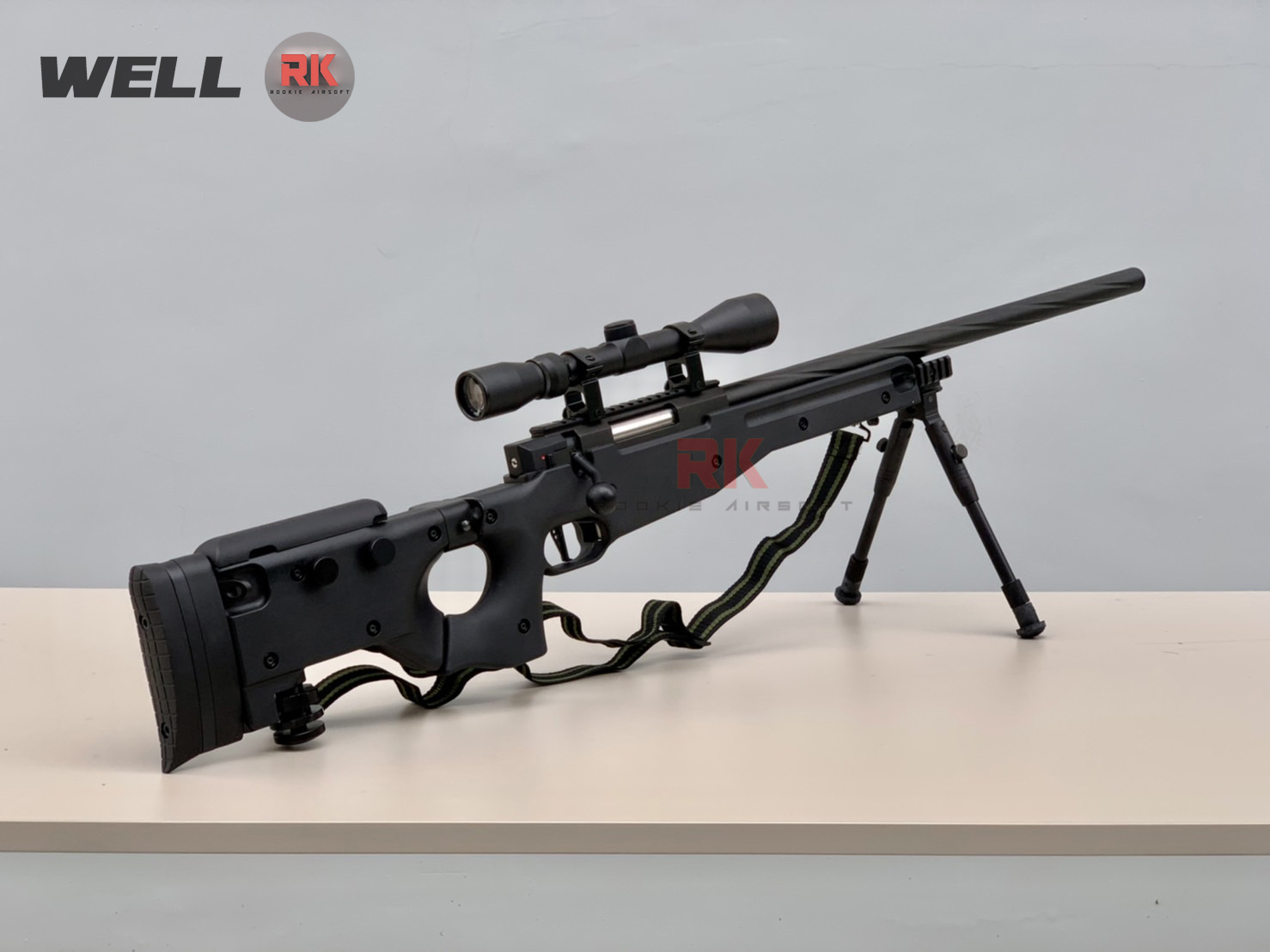 WELL MB08 Upgraded Version Sniper Rifle (Black)