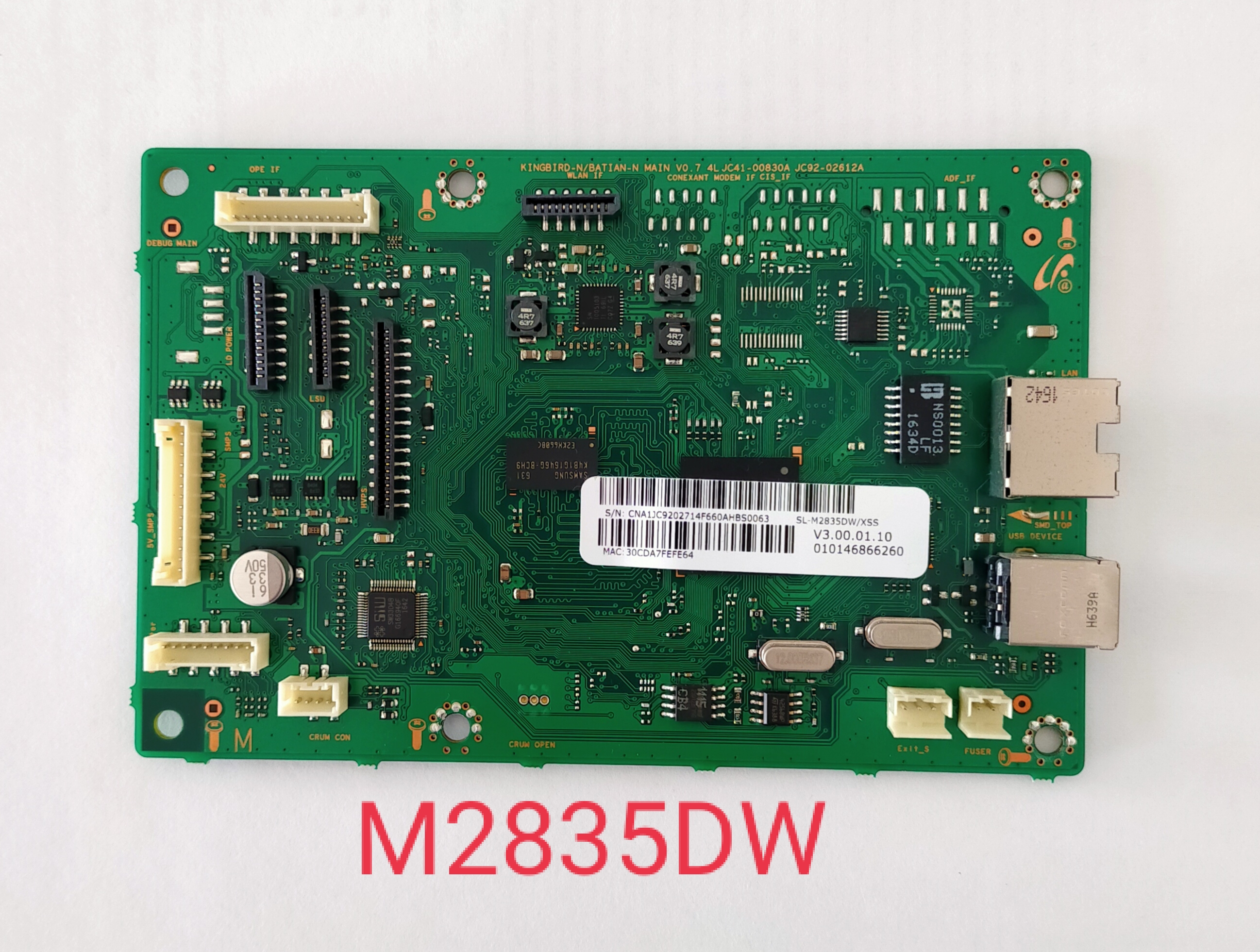 Mainboard Samsung M2835DW มือสอง