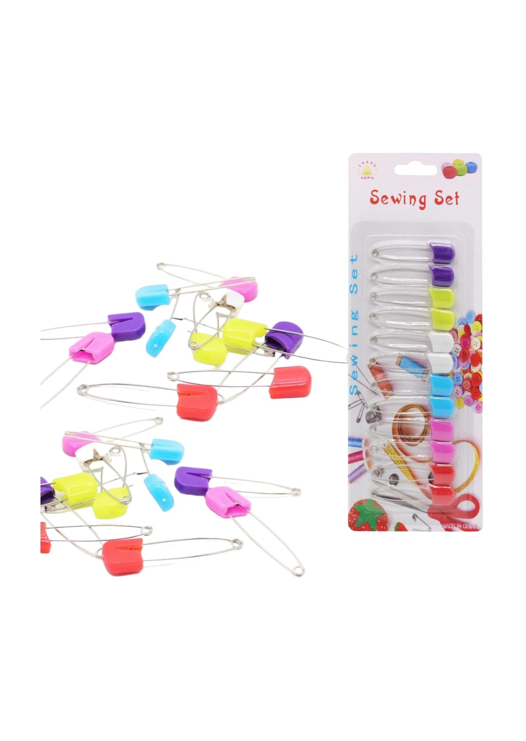 เข็มกลัดใหญ่ * 12 PCS*