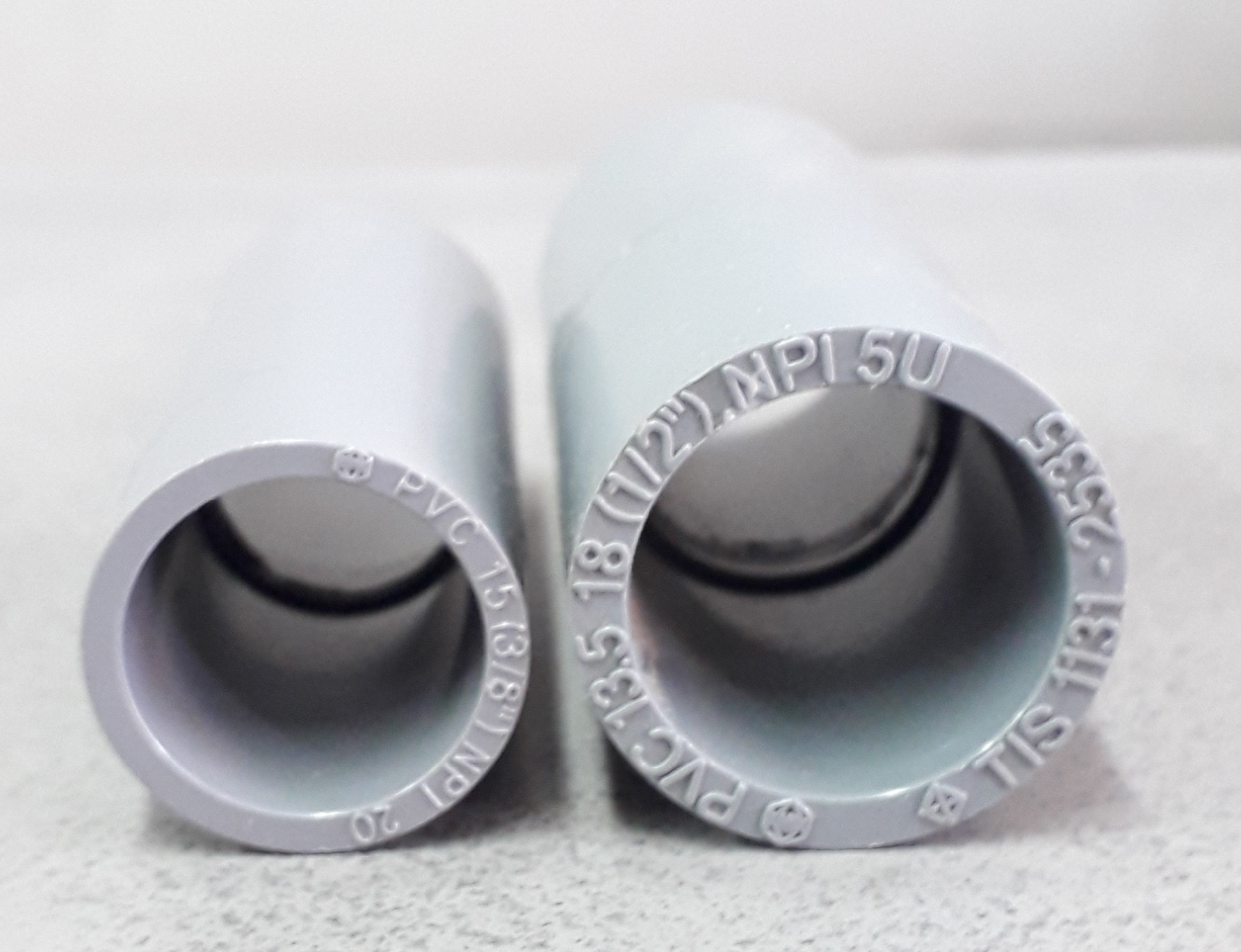 ข้อต่อตรงเทา