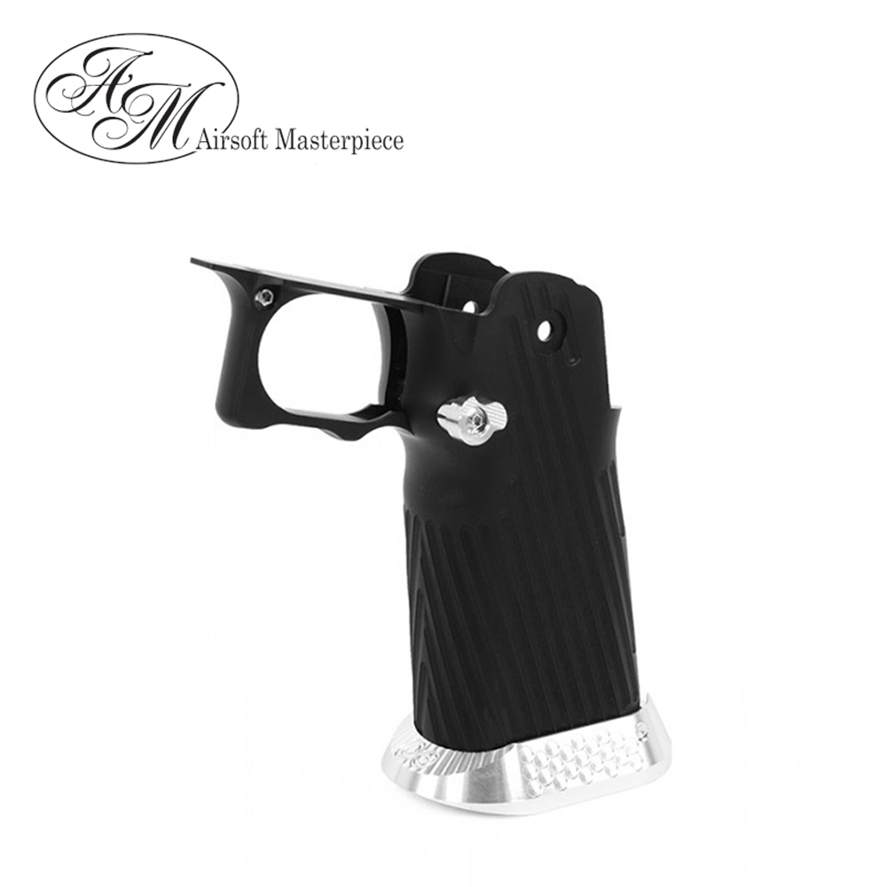 Airsoft Masterpiece Aluminum Grip for Hi-CAPA Type 15 (Infinity 172) Black
