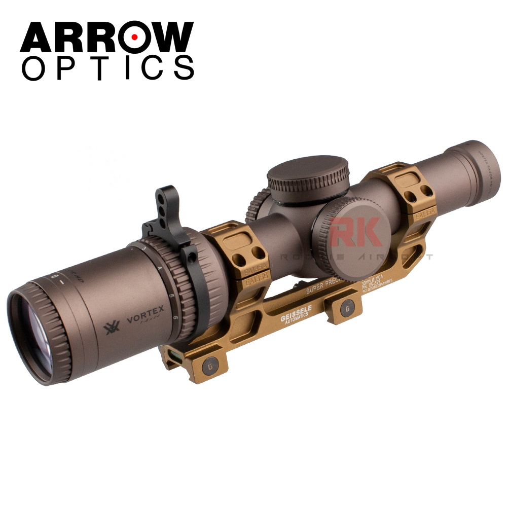Arrow Optics Vortex Razor HD Gen II 1-6x24mm Rifle Scope