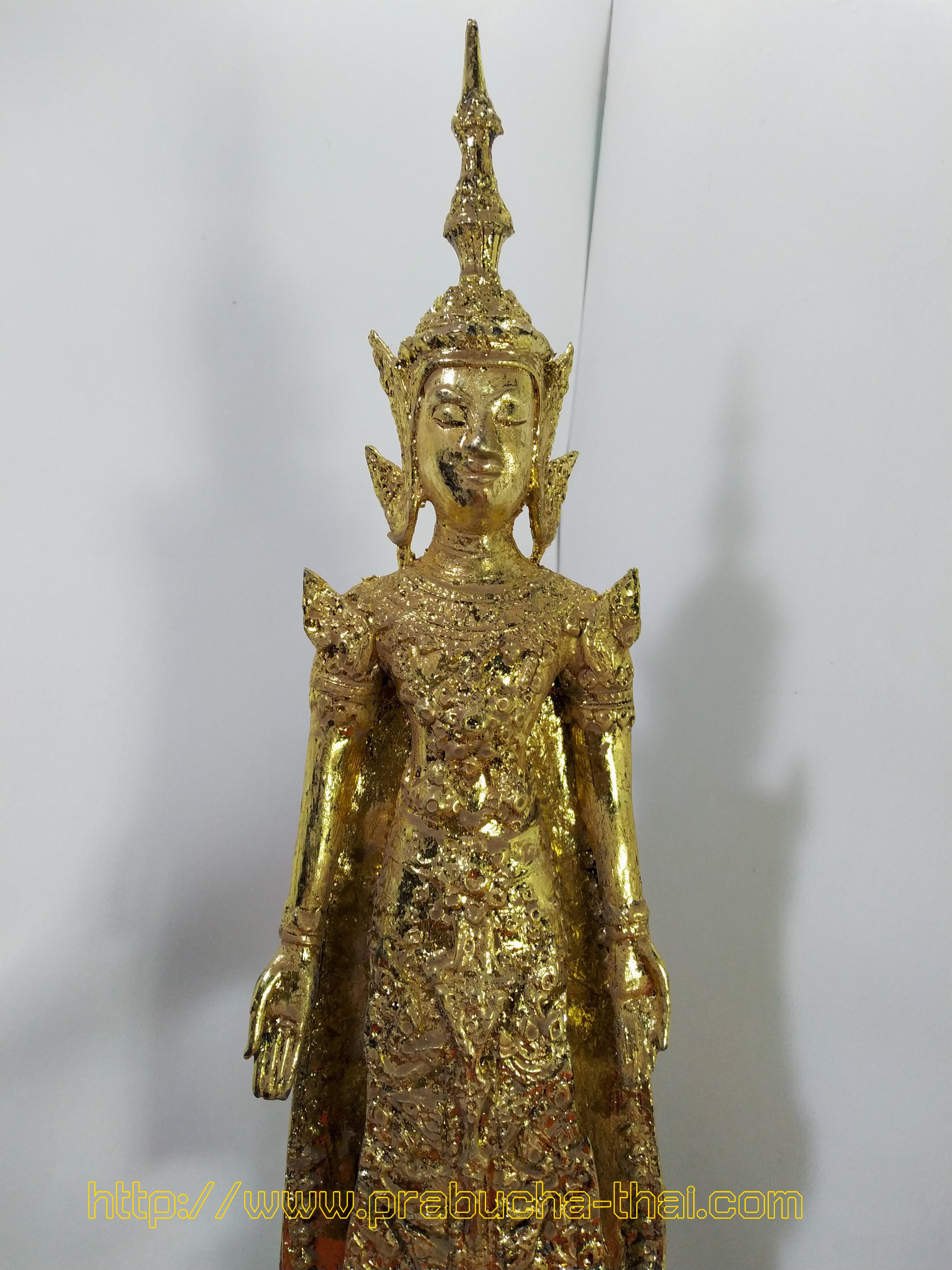 พระรัตนะ ปางเปิดโลก พระแห่งปัญญาต้องโฉลกผู้เกิดวันพฤหัสบดี สูง 18 นิ้ว
