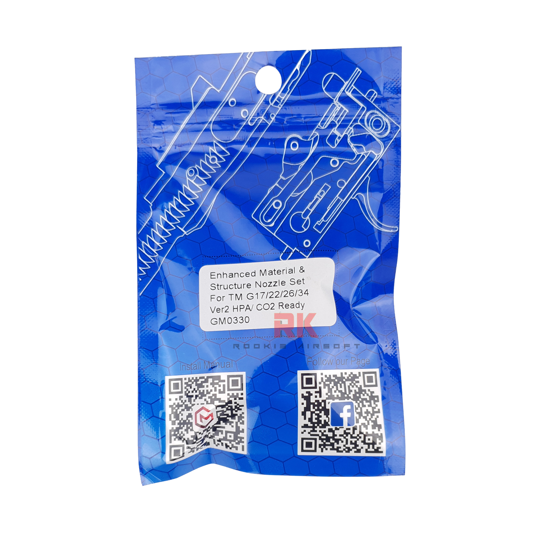 GunsModify Enhanced Nozzle Set for TM G17 / G22 / G26 / G34 - Ver.2