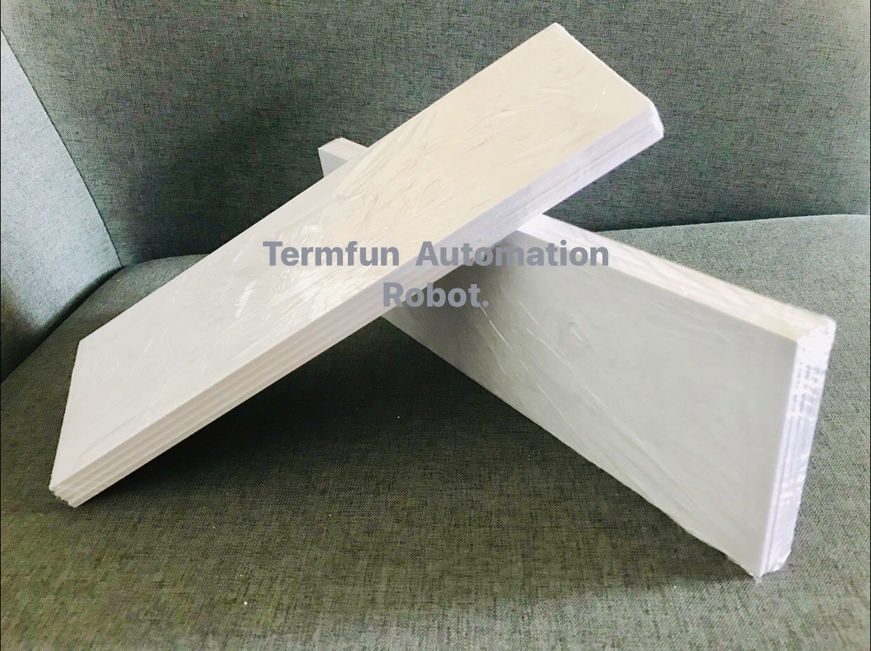 แผ่นพลาสวูดสำหรับงานประดิษฐ์ หุ่นยนต์ 30*10 ซม. แพ็ค 3 แผ่น Ex