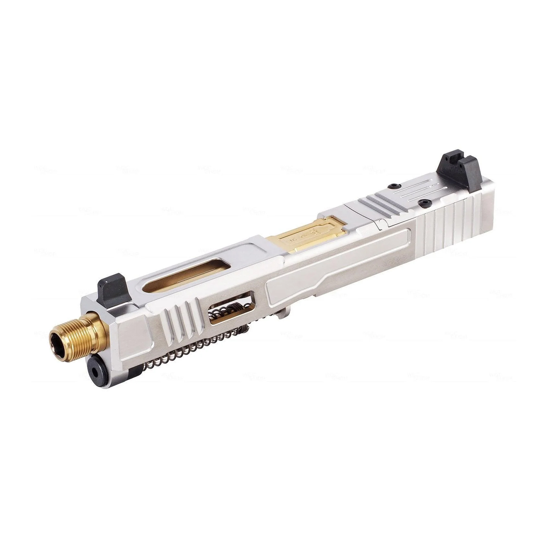 VFC Fowler Industries MKII G17 Gen5 Complete Upper Slide Set - Stainless Steel