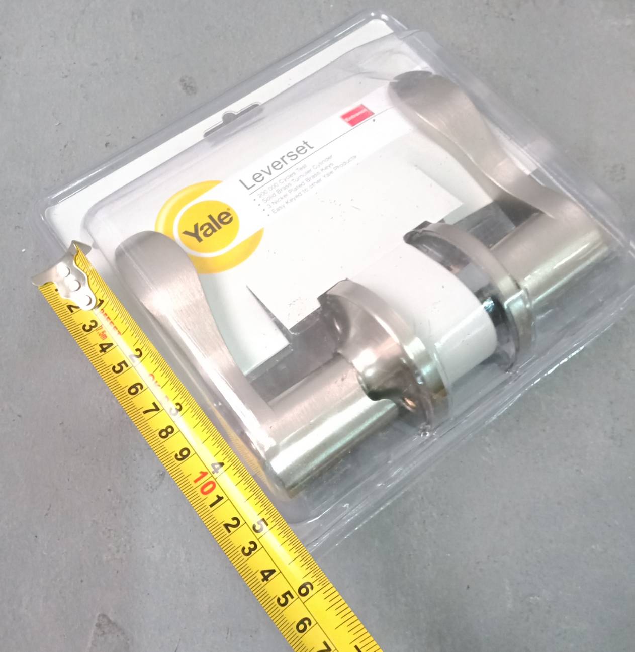 ลูกบิดอัดแผงก้านโยก RMI #RL33SS