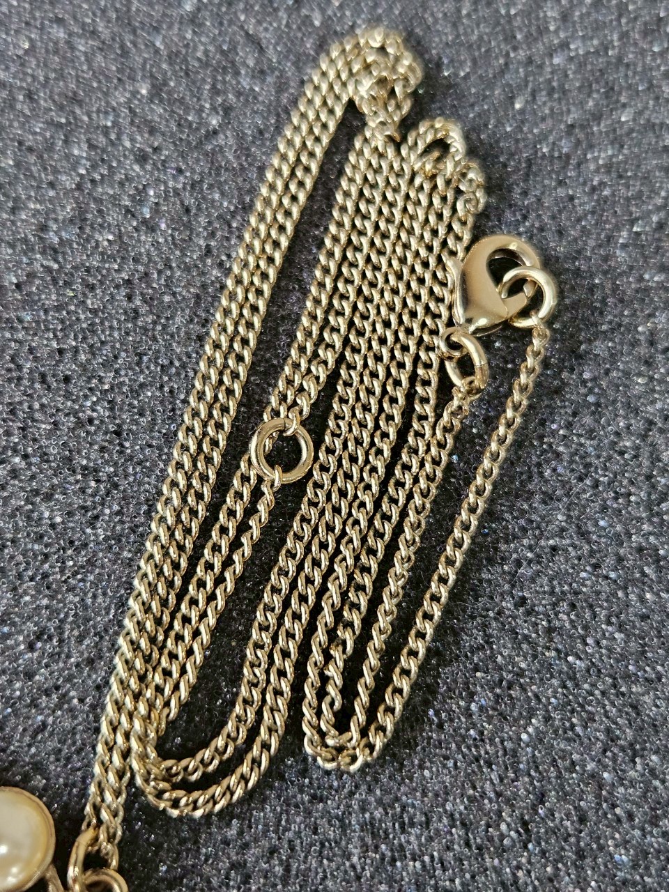 Chanel Pearl Crystal Necklace