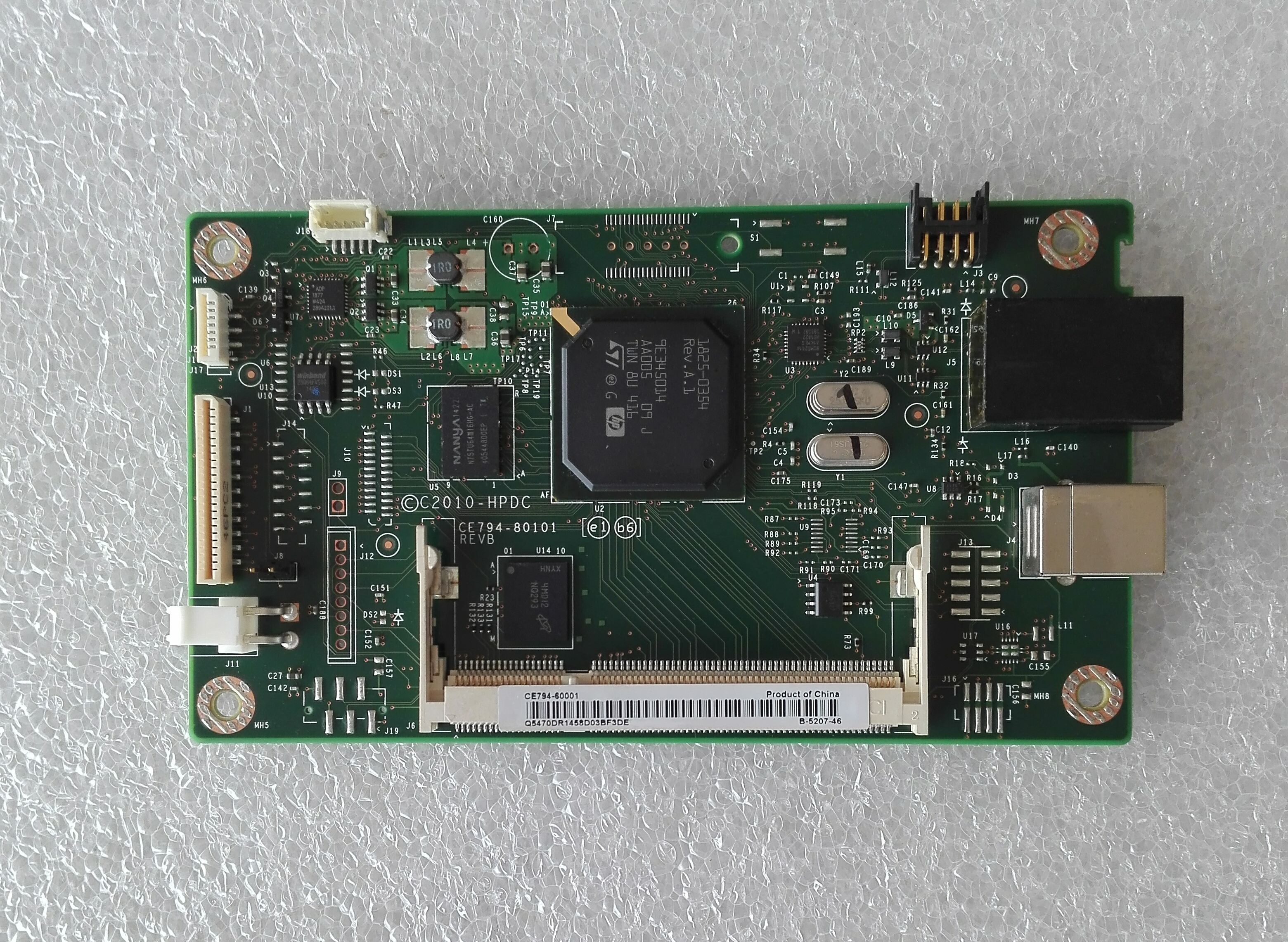 Formatter Board HP color M451nw สภาพดี