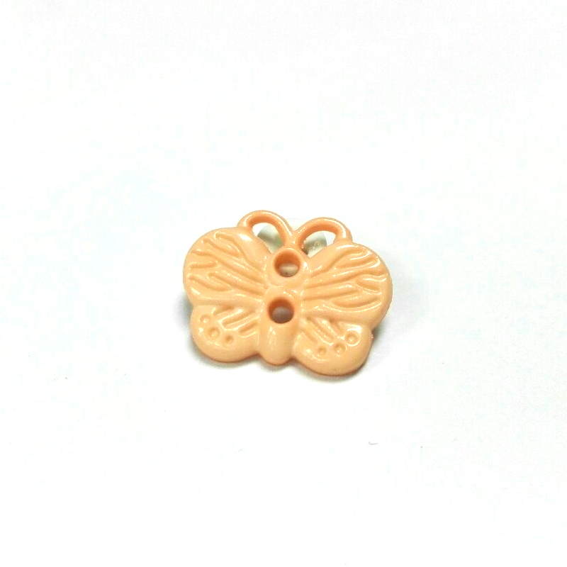 Butterfly button - Craem col. (size 26L,144pcs/pack)